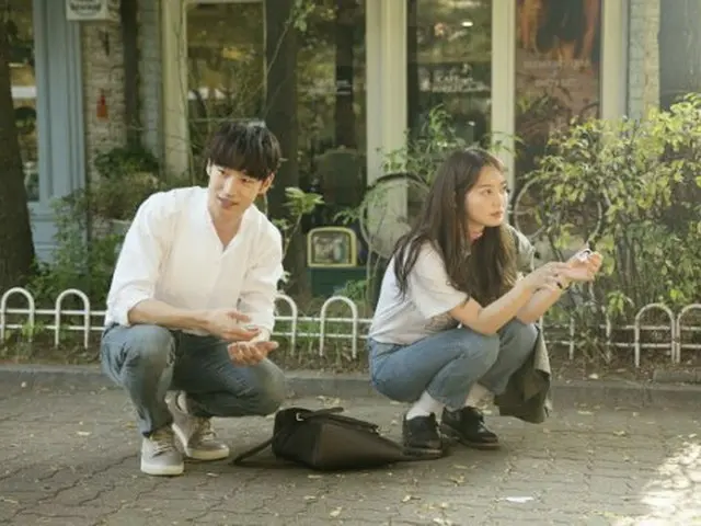 Actor Lee Je Hoon, actress Shin Min a, on the spot. TV Series ”Tomorrow WithYou”, First Shot.