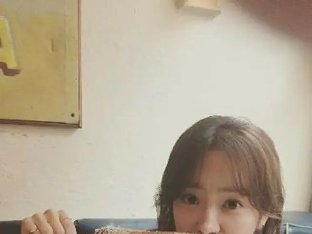 Actress Han Ji Min, Updated SNS. I'm staying in NY.