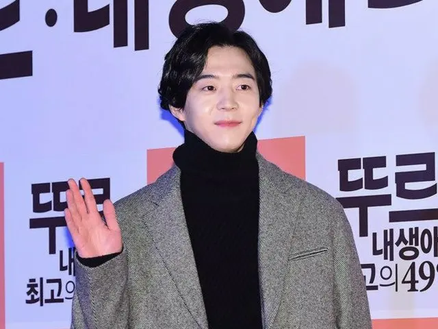 Actor Park Yoo Hwan attended the VIP preview of the movie ”Tour de France”: My49th Lifethestest Day.