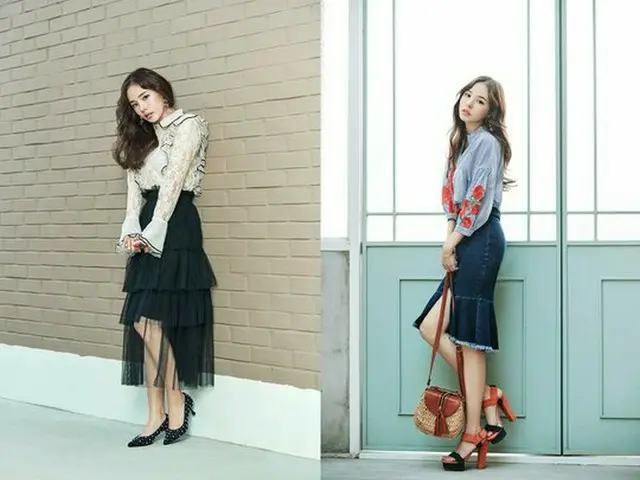 Actress Min Hyo Lyn, released pictures. IFNE.