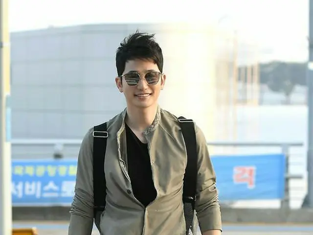 Actor Park Si Hoo, TV Series ”My life of golden color” Guam vacation. IncheonInternational Airport.