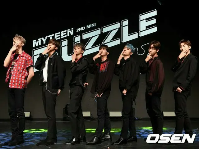 MYTEEN, Seoul We held a showcase of 2nd Mini Album ”F; UZZLE” in the city.