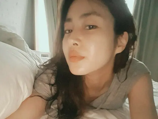 【G Official】 Actress Kang So Ra, Updated SNS. The way you overslept isstrangely sexy.