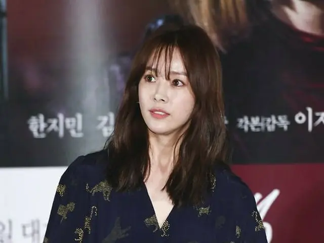 Actress Han Ji Min attended the press conference preview of the movie ”MissBaek”. Seoul · Yongsan CG