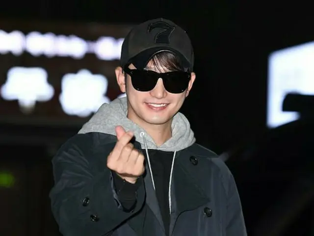 Actor Park Si Hoo, participating in the launch of TV series ”Lovely Horaburi”.Afternoon on Sunday, S