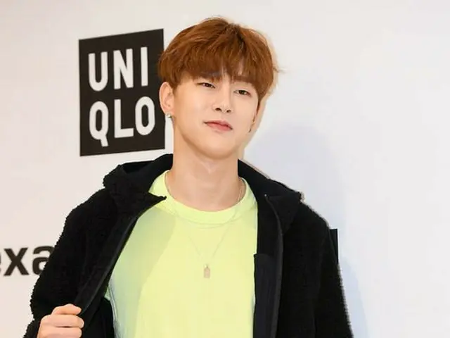 JBJ former member Kwon HyunBin participates in the ”UNIQLO HEATTEC SpecialStore” open memorial event