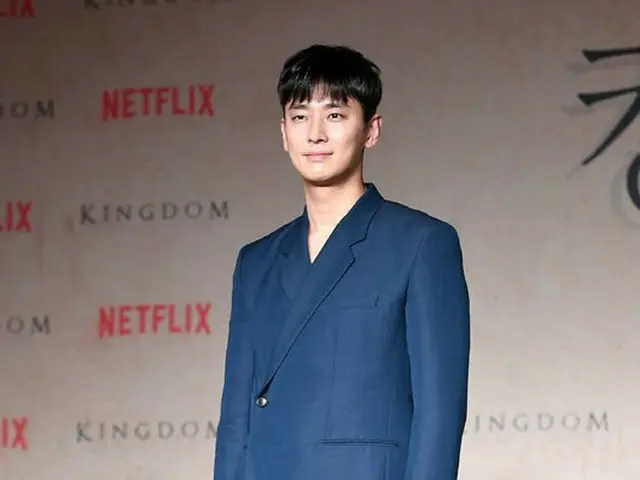 Actor Joo Ji Hoon attended the Netflix original TV series 'Kingdom' productionpresentation.