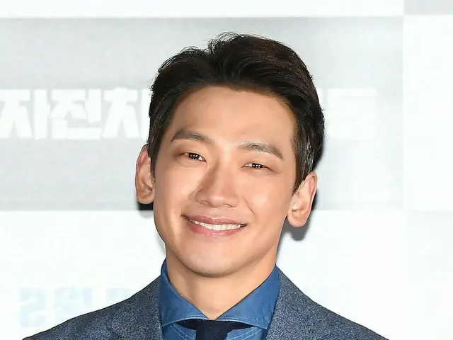 Rain (Bi), attended the movie preview of the movie 'Bicycle King Om Bokdon'.