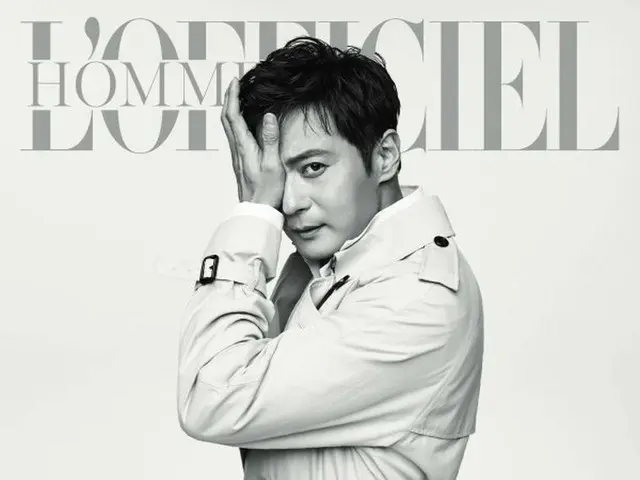 Jang Dong Gun, released pictures. Magazine 'L' OFFICIEL HOMMES YK EDITION '