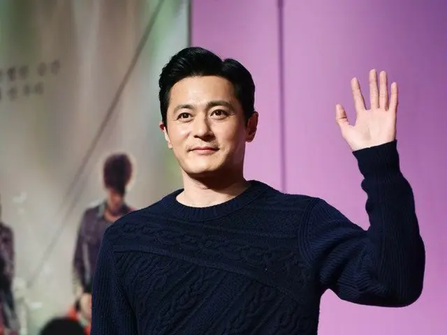 Actor Jang Dong Gun attended the movie 'One Step' VIP preview. @ Seoul · LotteCinema World Tower.