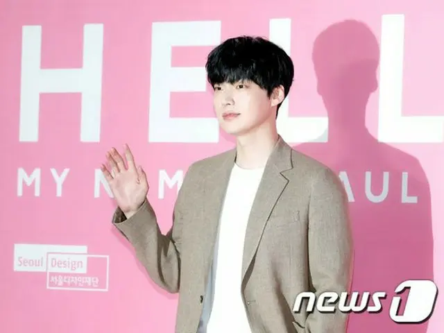 Actor Ahn JaeHyeon attends the exhibition opening commemorative event of the DDPHall 5th Anniversary