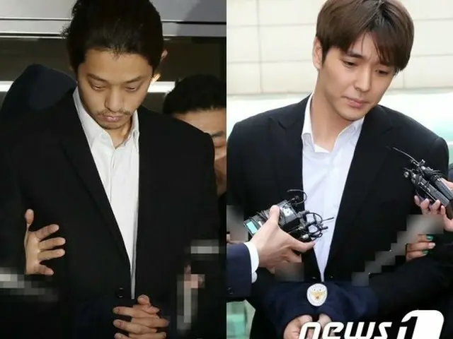 Jung JoonYoung and former FTISLAND Choi Jong Hoon, allegedly charged withcollective assault, express