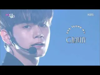 [Official kbk] GRAVITY-ONG SEONG WU (ONG SUNG WOO) [MUSIC BANK / MUSIC BANK] 202