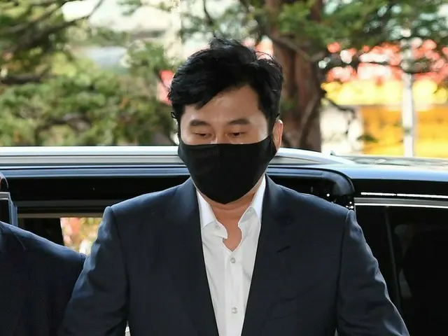 Yang Hyun Suk YG former representative appears in court on expedition gamblingcharges. 27th morning,