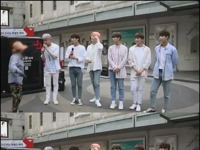 SNUPER, assaulted by an older woman? * Basking event of new song PR conducted inMyeongdong (Myondong