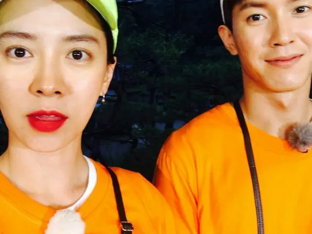 Song Ji Hyo, updated SNS. My brother and two shot ”We are good friends.”