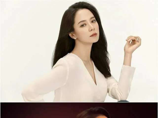 Actress Song Ji Hyo, photos from cosmetics brand 'VIDIVICI', autumn collectionpictorial report.
