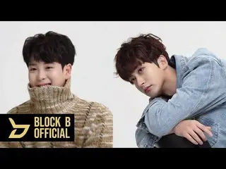 [Official] Block B, JAEHYO and P.O profile shooting behind.  