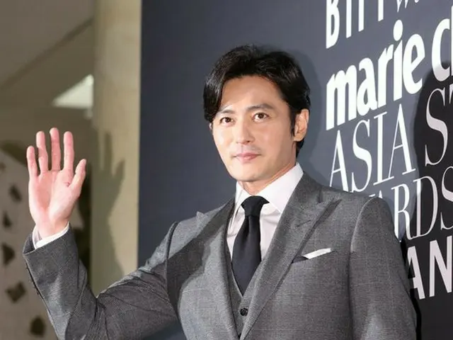 Actor Jang Dong Gun, marieclaire Attended the ”Asia Star Hours 2017” Red CarpetEvent. @ Busan Grand