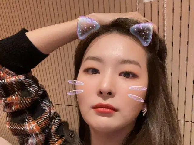 [T Official] Red Velvet, did you see the Seulgi family interesting today? ❓🐱 Seeyou next time 🏠 #S