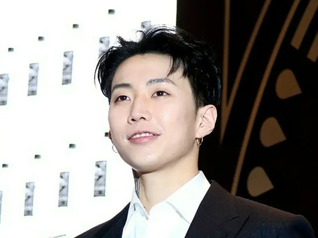 Singer Jay Park attends the launch event of the shochu brand ”WONSOJU”. .. ..