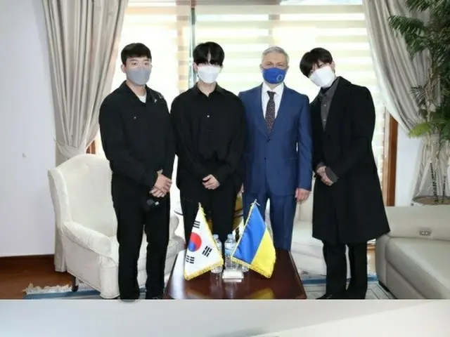 U-KISS donated 10 million won (about 1 million yen) for Ukraine. .. ..