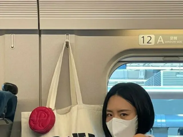 Lee Sang-hwa, wife of singer KangNam and former speed skater, reveals the lateststatus of her trip t