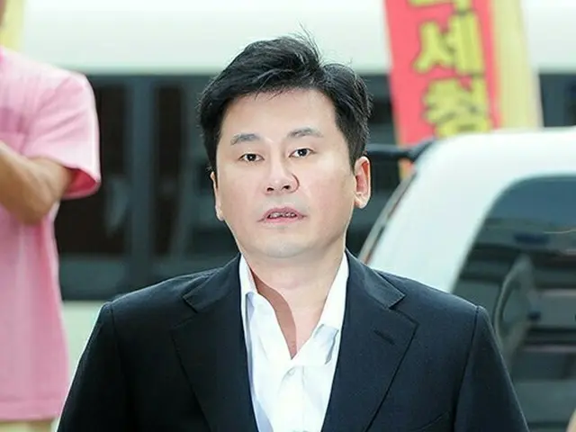 Former CEO of YG, Yang Hyun SukYG, who is on the trial for the suspicion ofretaliatory threats and e