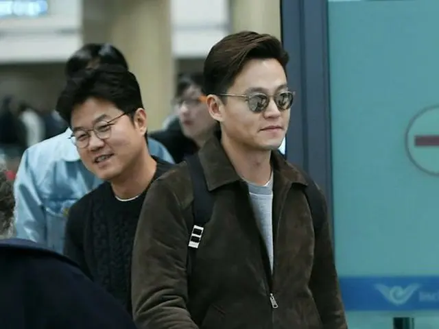 Actor Lee Seo Jin, returning home after finishing shooting for tvN variety show”Yun eatery 2” in Spa