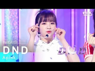 【 Official sb1】 Apink_ _ (Apink_ ) - DND 人気歌謡 _  inkigayo 20230409 .  
