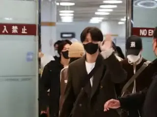 NCT 127 arriving in South Korea on the afternoon of the 16th @ Gimpo Internation