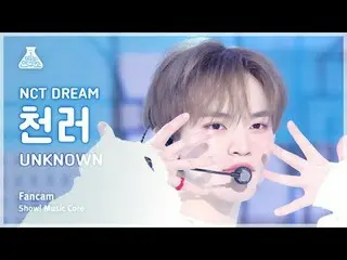 [Entertainment Research Institute] NCT Dream CHENLE - UNKNOW Fan Cam | Show! Mus