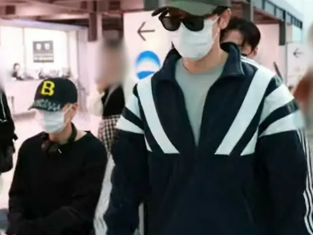 ”SUPER JUNIOR” Donghae & Eunhyuk, departure scene @ Incheon InternationalAirport.
