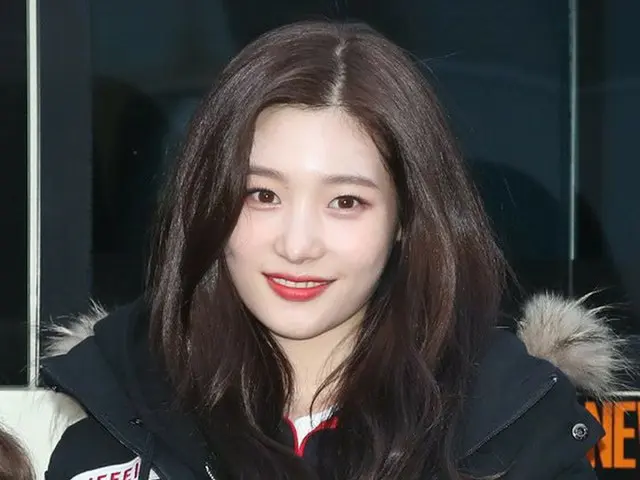 IOI former member DIA Chae Young, arriving to work at ”Idol Athlete Games”. Infront of the Goyang in