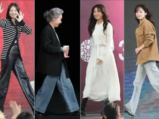 Stars who visited Busan Film Festival were eye-catching in casual clothes, not dresses.