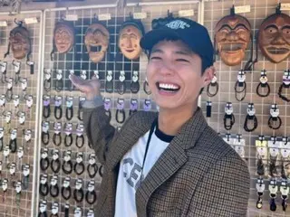 Actor Park BoGum, can't see the scenery? Publishes travel shots with a handsome aura that brightens up those around him
