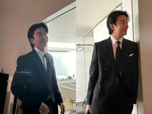 俳優コン・ユ、セクシーなスーツ姿に胸キュン