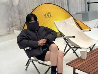 Actress Kim TaeRi, surprisingly small face... Perfect proportions even when sitting