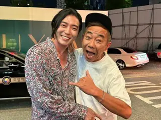 Actor Kim Jae Wook releases a heartwarming shot of him and Tunnels' Noritake Kinashi, who are like brothers!