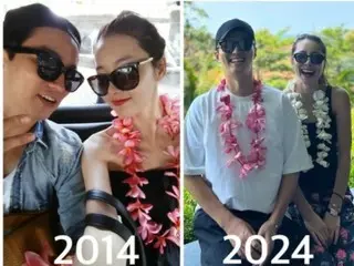 Actress So Yi Hyun and actor In GyoJin's 10th wedding anniversary trip... Surprised by their unchanged visuals