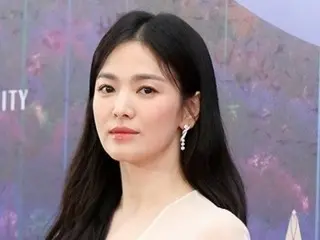 Actress Song Hye Kyo, this is what she looks like in real life...A pure goddess descends