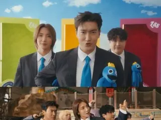 "SUPER JUNIOR-LSS", "Suit Up" contains the new unit's cheerful confidence