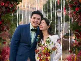 Kang HaNeul and Somin W starring “Love Reset: Divorced in 30 Days”, ideal couple’s stylish garden wedding video released