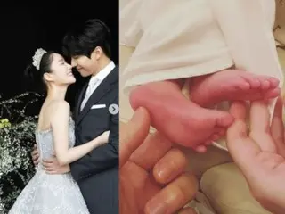 Lee Seung Gi & Lee DaIn, "We're a family of three"... First reveal of daughter on first wedding anniversary