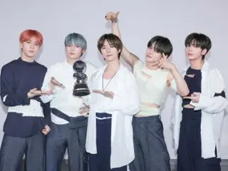 "TOMORROW X TOGETHER" wins two music shows with new song "Deja Vu"...Thanks to MOA "We've experienced a good response and are having fun and happy promotions"