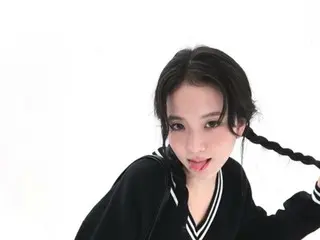 BLACKPINK's JISOO looks like a refreshing spring fairy? She shows off her perfect styling with braided twin tails