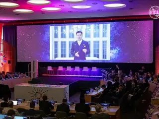 "SUPER JUNIOR" Siwon participates in a conference held at UN Headquarters in the US with a special video message