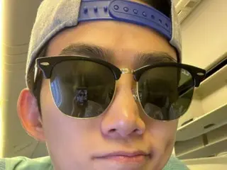 "2PM" Ok Taecyeon's eyes peeking out from his sunglasses are shocking... Go to Manila with his boyish charm!