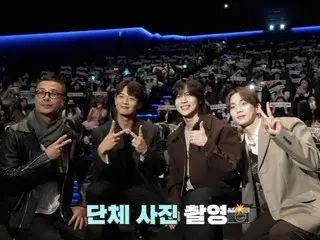 "SHINee" releases behind-the-scenes video of the stage greeting for the 15th anniversary movie "MY SHINee WORLD" (video included)