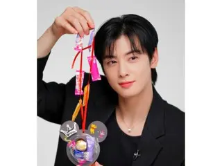 "ASTRO" Cha EUN WOO, sweet and sweet charm like candy...Behind the scenes of the content shooting site